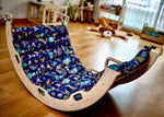 Kidodido Large Montessori Climbing Arch Rocker With Plush Pillow Set - Baby & Toddler > Baby Toys & Activity Equipment > Baby Bouncers & Rockers Climbing Arch and Rockers