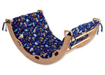 Kidodido Large Montessori Climbing Arch Rocker With Plush Pillow Set - Baby & Toddler > Baby Toys & Activity Equipment > Baby Bouncers & Rockers Climbing Arch and Rockers