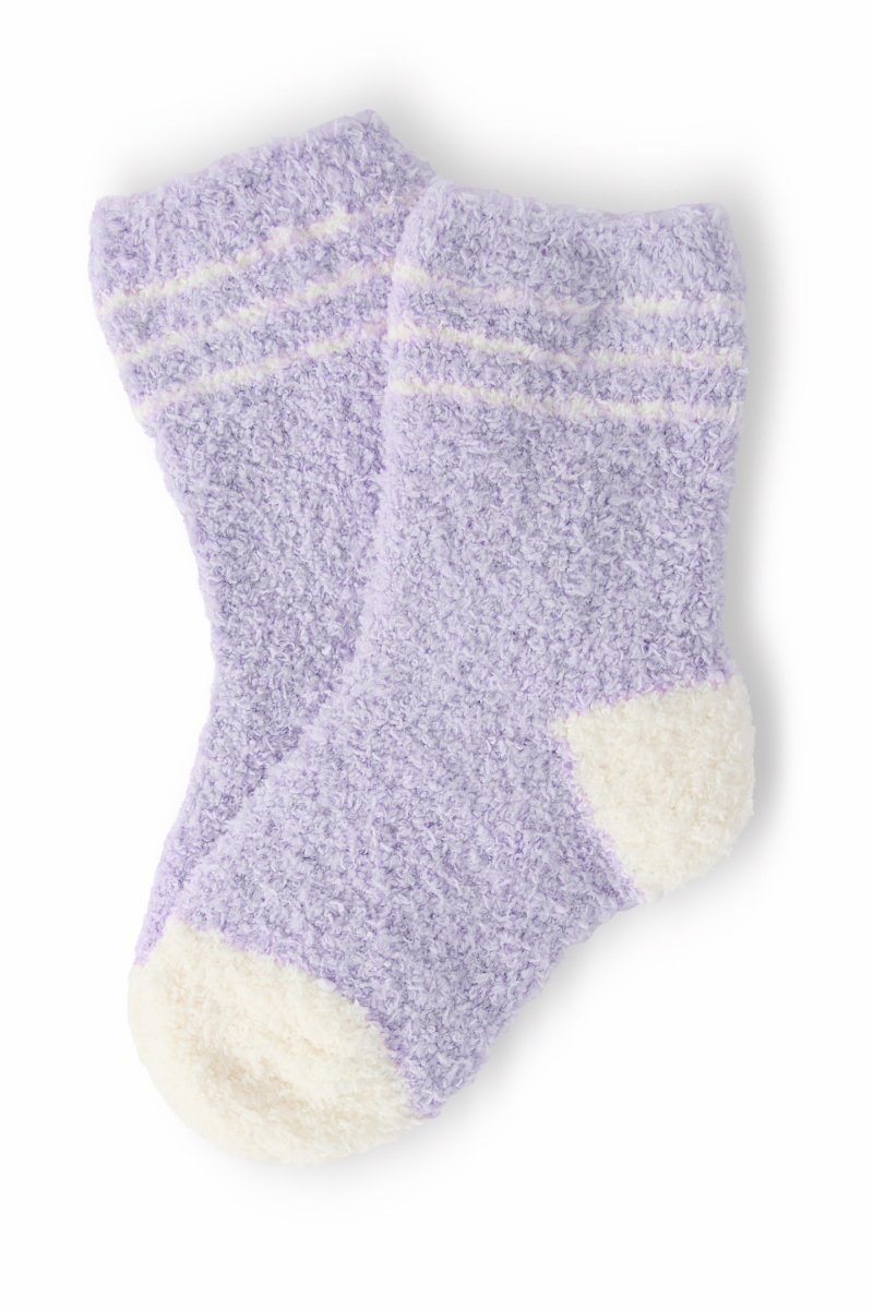 Mila & Rose ® Lavender Coconut Sporty Cozy Socks For Little Feet - Everetts Place Boutique - 