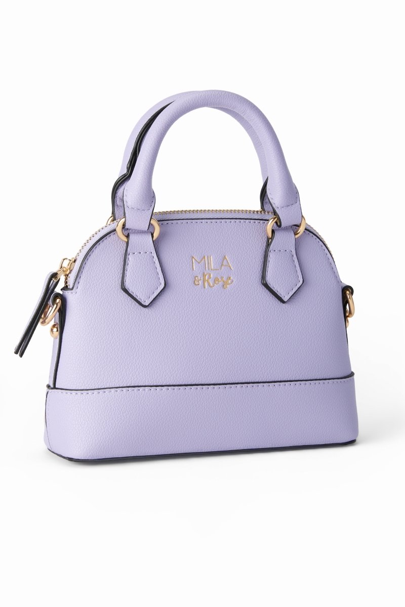 Mila & Rose ® Lavender Girl Crossbody Purse Vegan PU Leather For Girls - Everetts Place Boutique - 