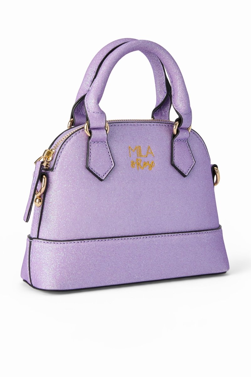 Mila & Rose ® Lavender Glitter Crossbody Purse For Girls Gift Idea - Everetts Place Boutique - 