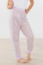 Mila & Rose ® Lavender Sequin Joggers Soft Lined Comfort Mila And Rose - Apparel & Accessories > Clothing > Pants Sequin Joggers