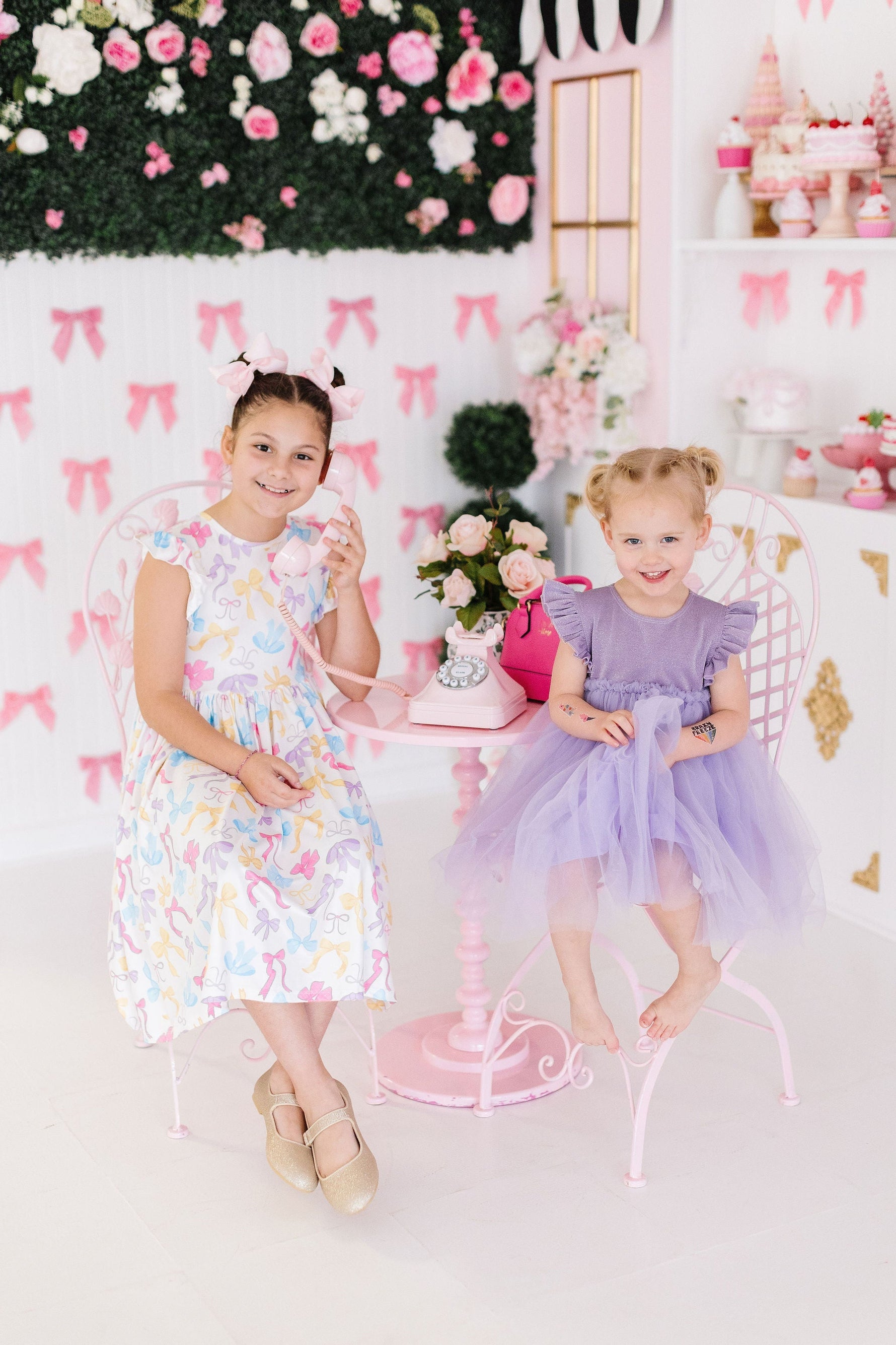 Lavender Shimmer Tutu Dress For Girls Princess Party Wear Mila & Rose ® Everetts Place: Online Boutique