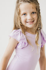 Lavender Short Sleeve Flutter Leotard for Toddlers Mila & Rose ® Everetts Place: Online Boutique