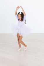 Mila & Rose ® Lavender Three Quarter Tutu Leotard For Little Dancers - Everetts Place Boutique - 