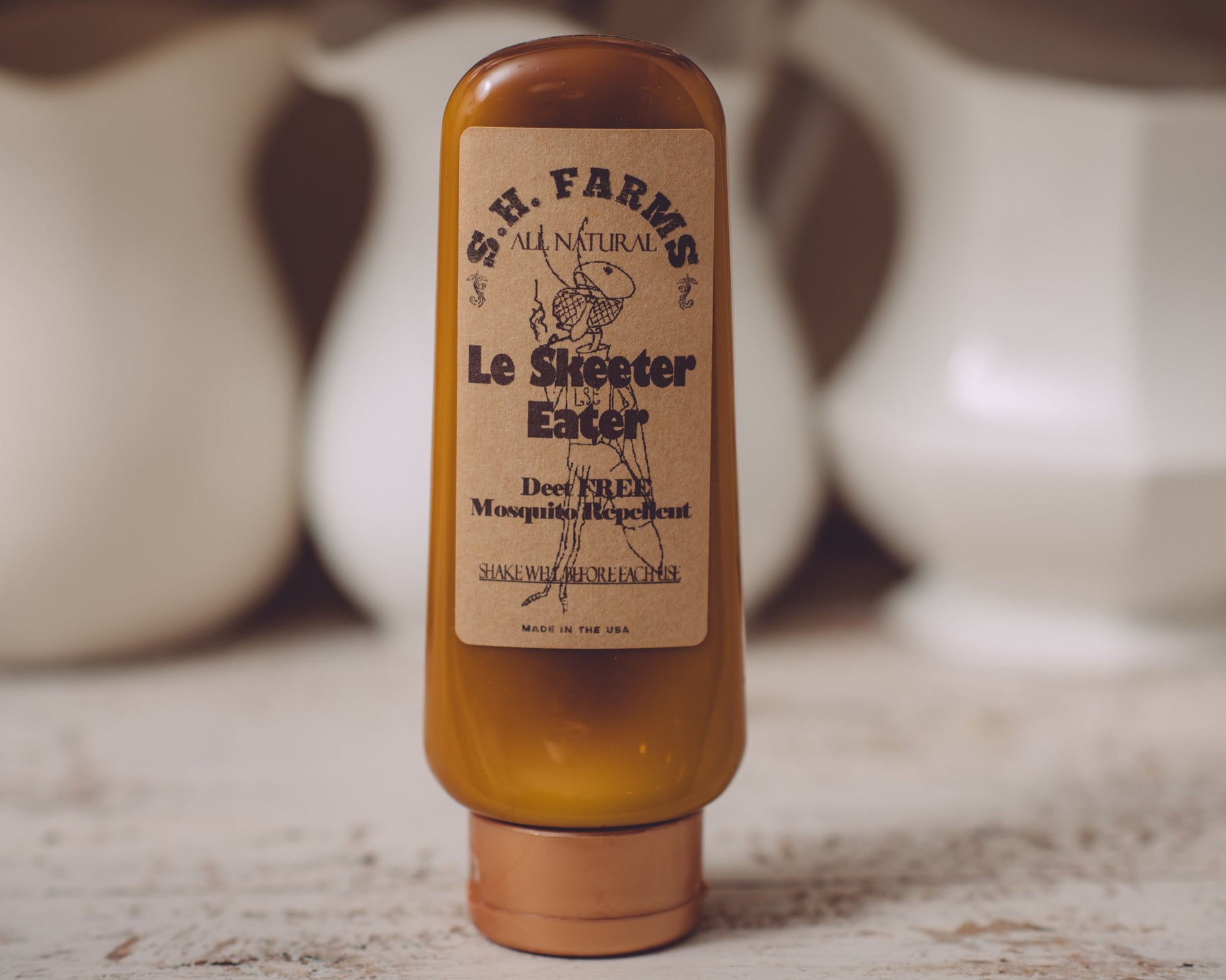 Le Skeeter Eater Mosquito Repellent Lotion DEET Free Sweet Harvest Farms Everetts Place: Online Boutique