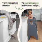 Toddler Tower - Adjustable Kitchen Stool Helper by Ocodile.com