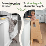 Toddler Tower - Adjustable Kitchen Stool Helper by Ocodile.com