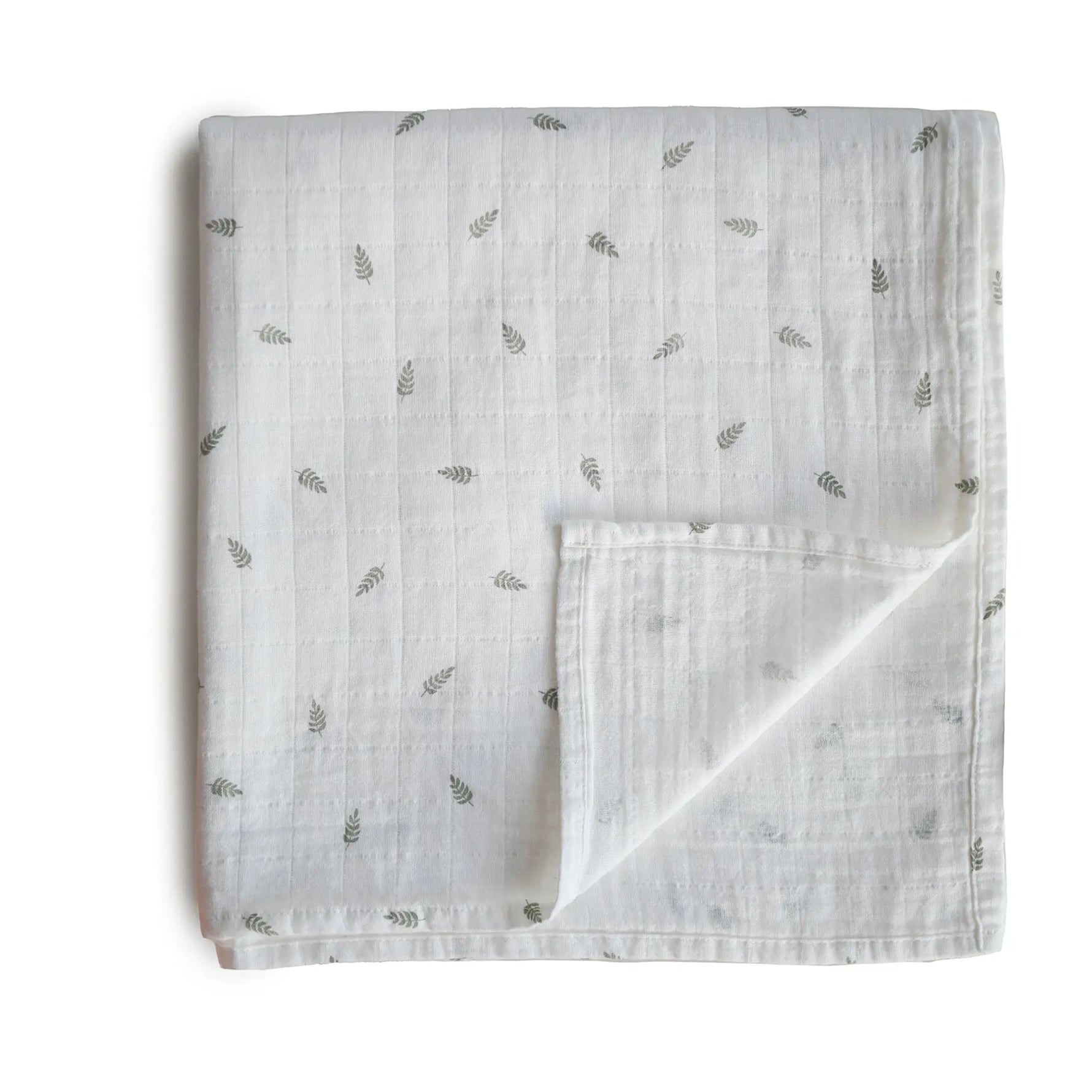 Mushie Organic Cotton Muslin Swaddle Blanket for Baby Cuddling and Nursing - Baby & Toddler > Swaddling & Receiving Blankets Swaddle