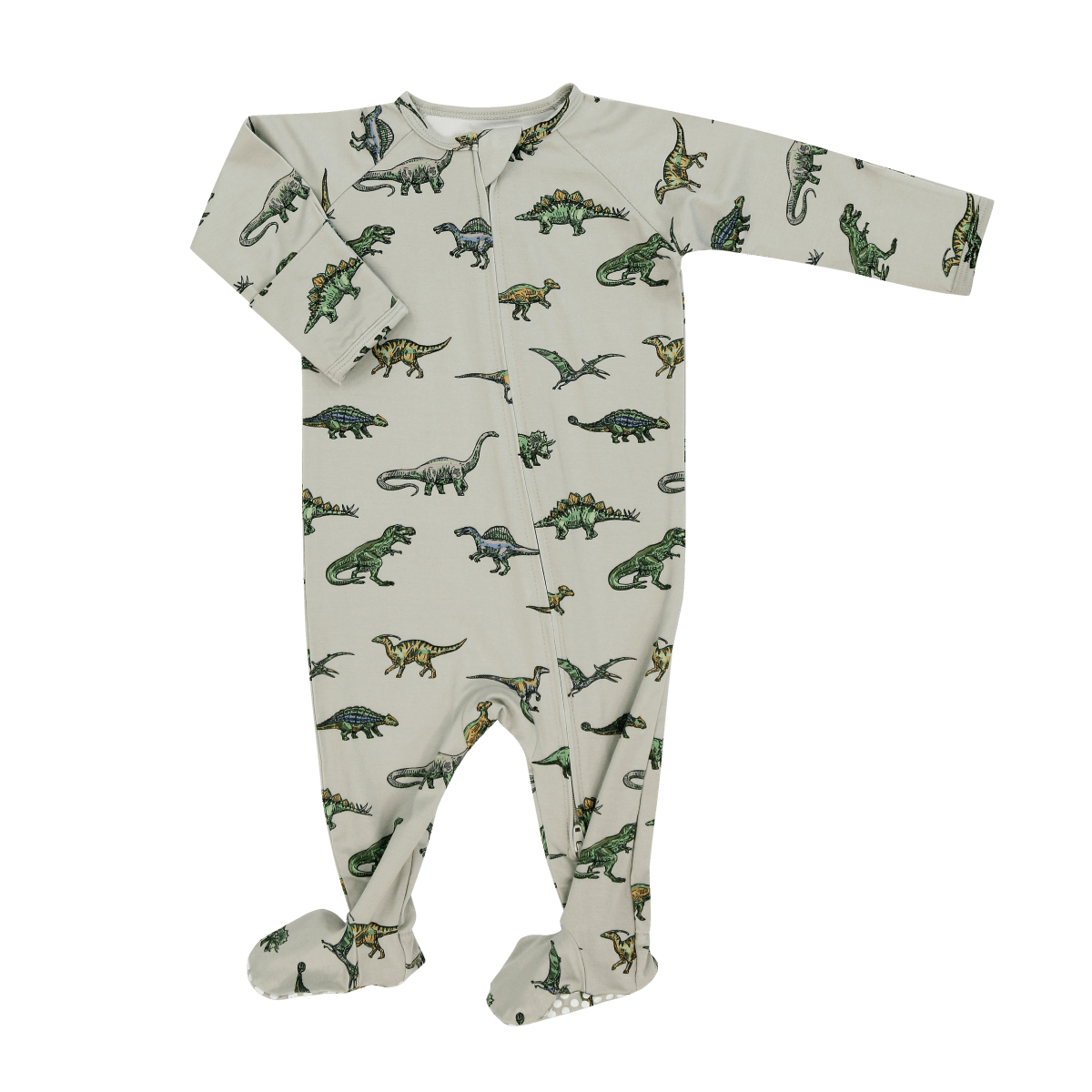 Sweet Bamboo Legendary Zipper Footie For Babies With Easy Change - Everetts Place Boutique - 
