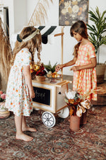 Lemon Squeezy Short Sleeve Pocket Twirl Dress For Girls Mila & Rose ® Everetts Place: Online Boutique