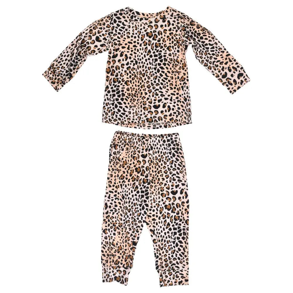 Three Little Tots Leopard Jammies - 