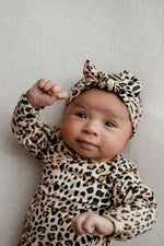 Three Little Tots Leopard Knotted Headband - 