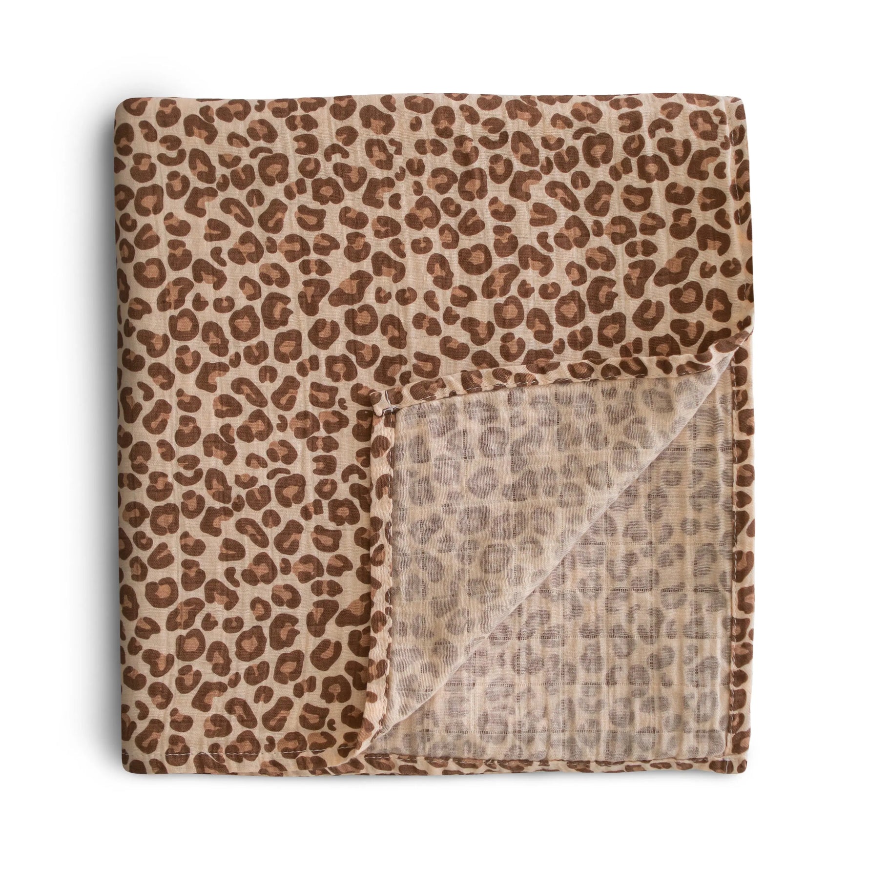 Mushie Organic Cotton Muslin Swaddle Blanket for Baby Cuddling and Nursing - Baby & Toddler > Swaddling & Receiving Blankets Swaddle