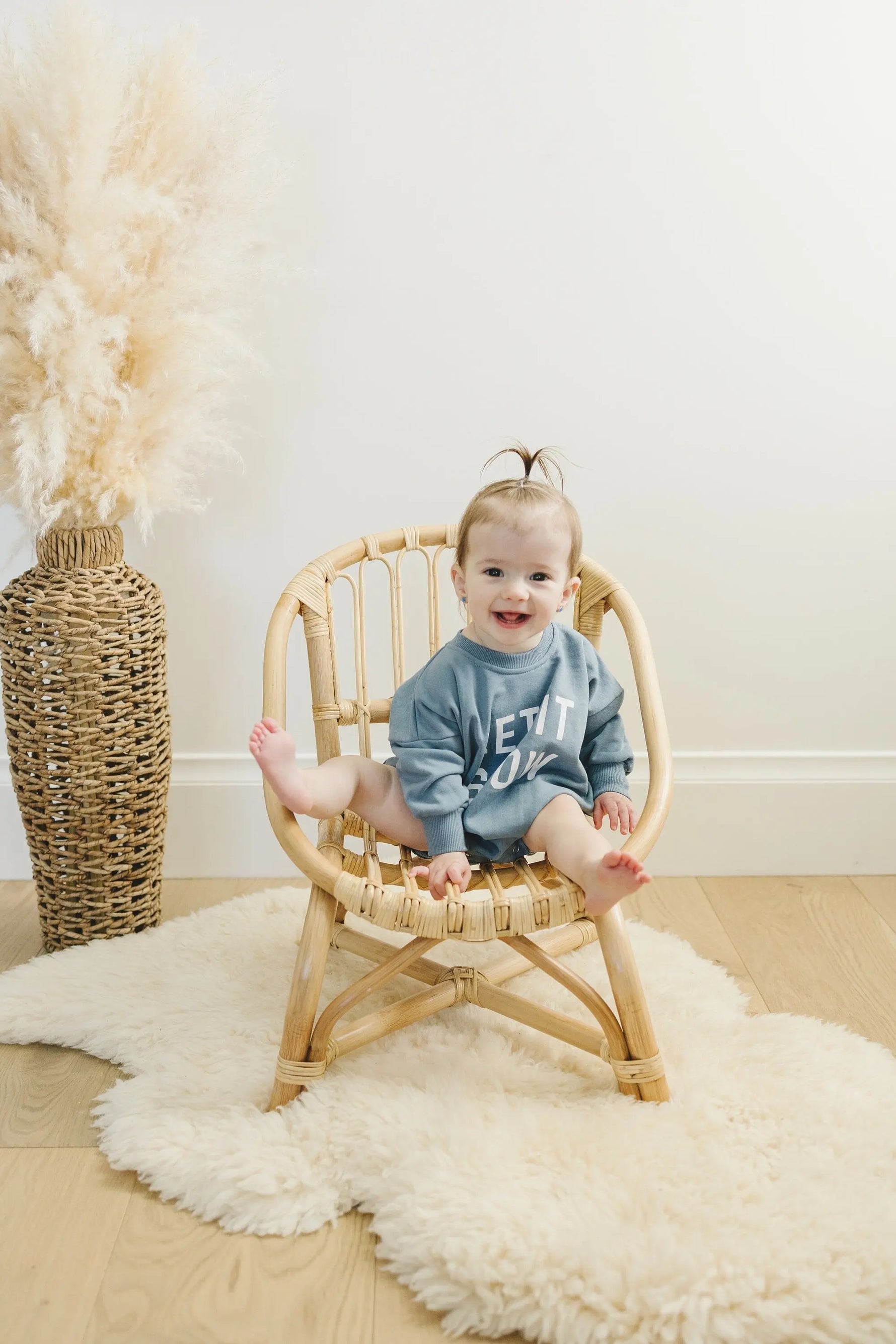Little Joy Co. Let It Snow Sweatshirt Romper - more colors - 