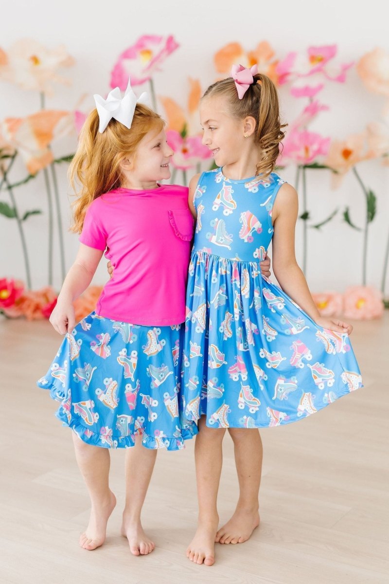 Mila & Rose ® Let The Good Times Roll Tank Twirl Dress For Toddlers - Everetts Place Boutique - 