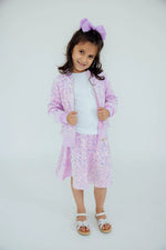 Lilac Velvet Sequin Jacket Mila & Rose ® 