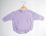 Bubble Baby Lilac | Long Sleeve Bubble Romper - 