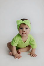 Three Little Tots Lime Green Headband - 
