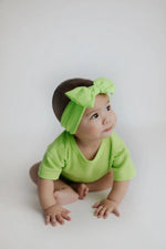 Three Little Tots Lime Green Headband - 