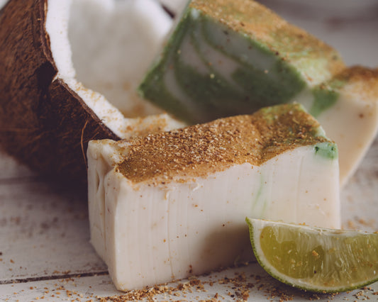 Lime In De Coconut Organic Handmade Soap Exfoliating Lather Sweet Harvest Farms Everetts Place: Online Boutique