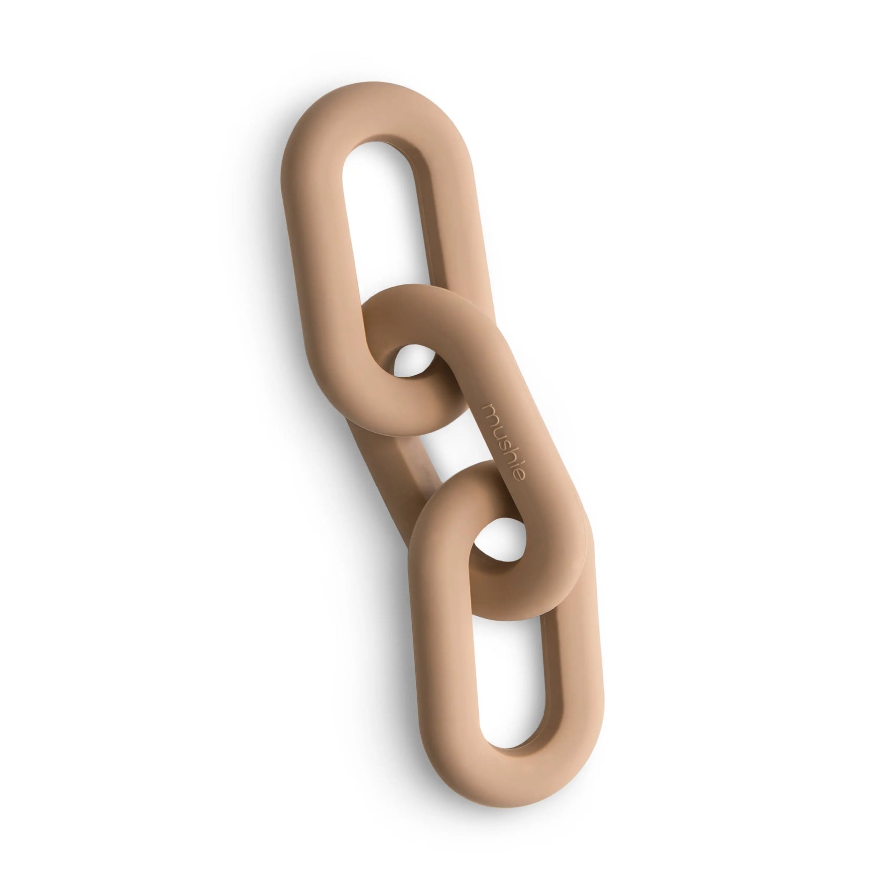 Mushie Links Teether Made from Food Grade Silicone for Sore Gums Relief and Comfort - Baby & Toddler > Baby Toys & Activity Equipment > Baby Activity Toys > Teething Toys teether