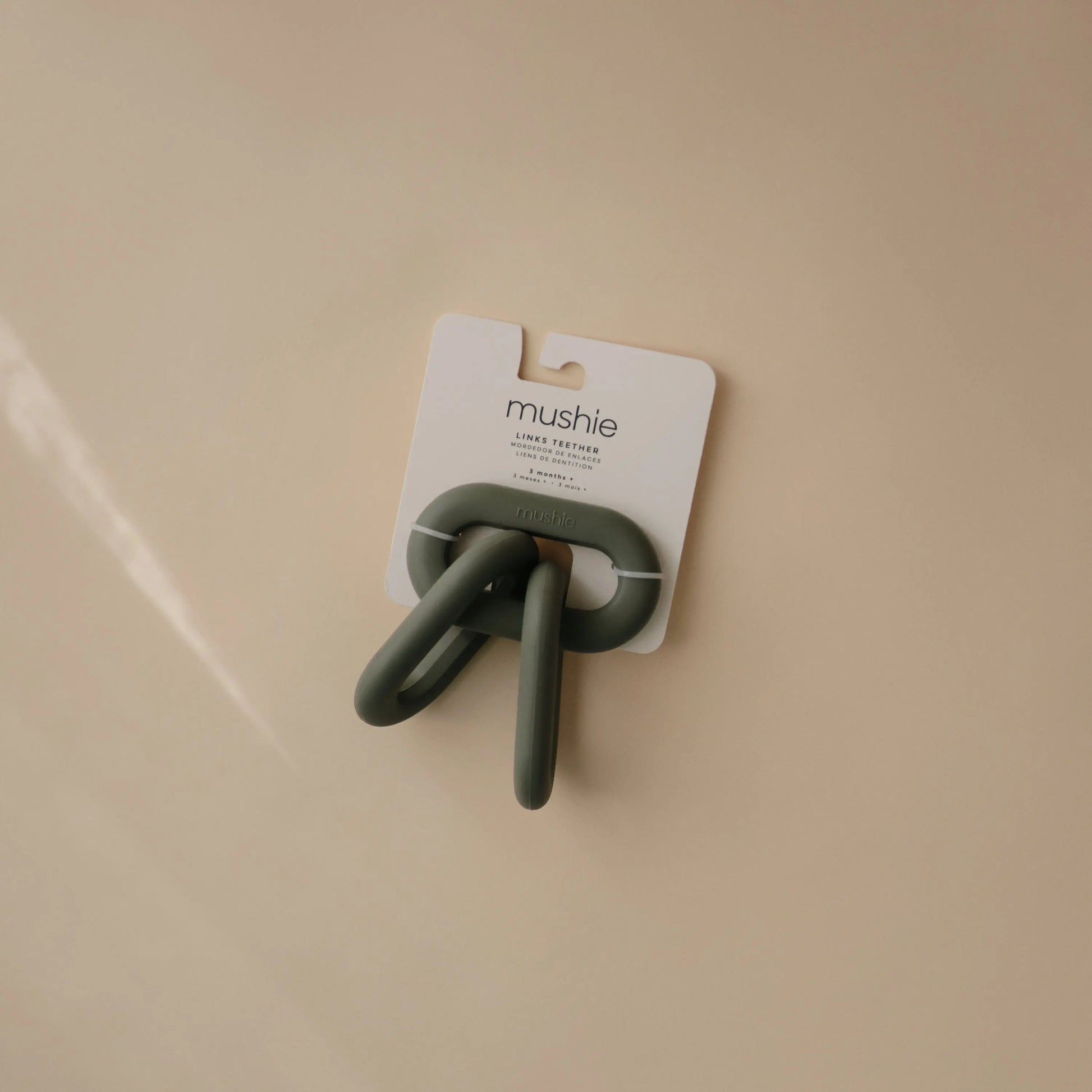 Links Teether Made from Food Grade Silicone for Sore Gums Relief and Comfort Mushie Everetts Place: Online Boutique