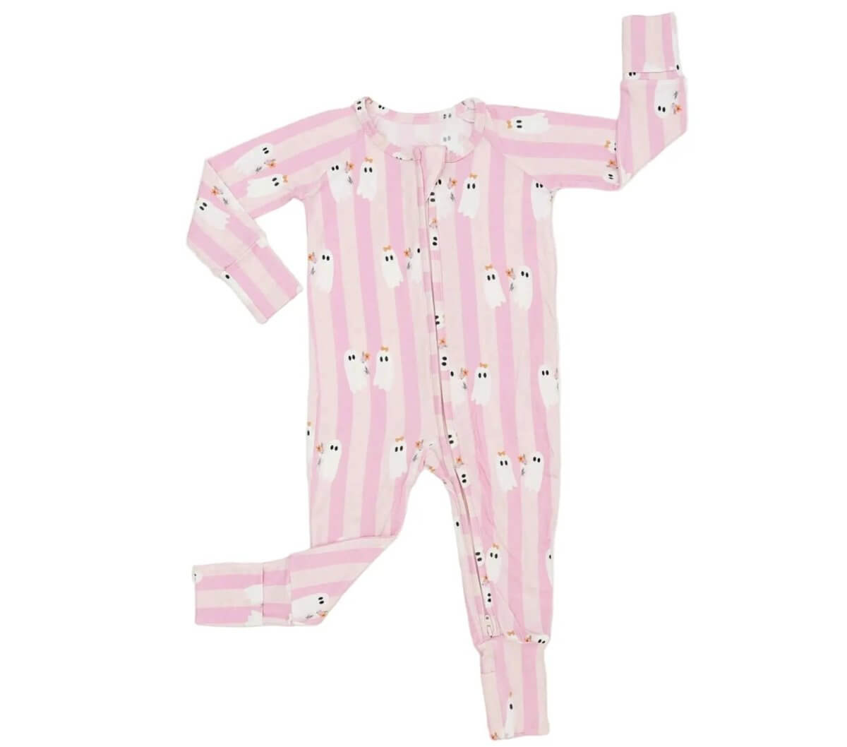 Little Joy Co. Little Joy Co. Be My Boo Halloween Bamboo Zippy Pajamas - Everetts Place Boutique - 