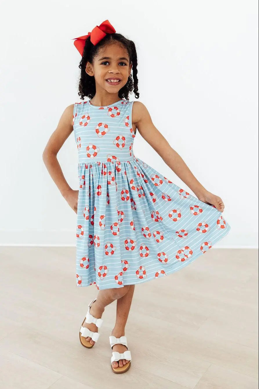 Mila & Rose ® Little Lifeguard Tank Twirl Dress - 