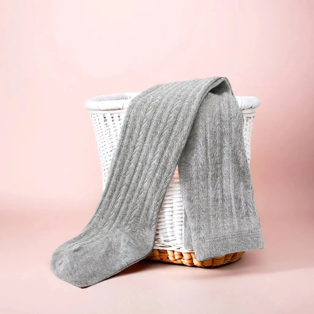 Little Love Bug Co. Little Love Bug Cable Knit Tights - Apparel & Accessories > Clothing > Baby & Toddler Clothing > Baby & Toddler Socks & Tights Tights