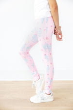 Mila & Rose baby leggings with Little Miss Chickie print