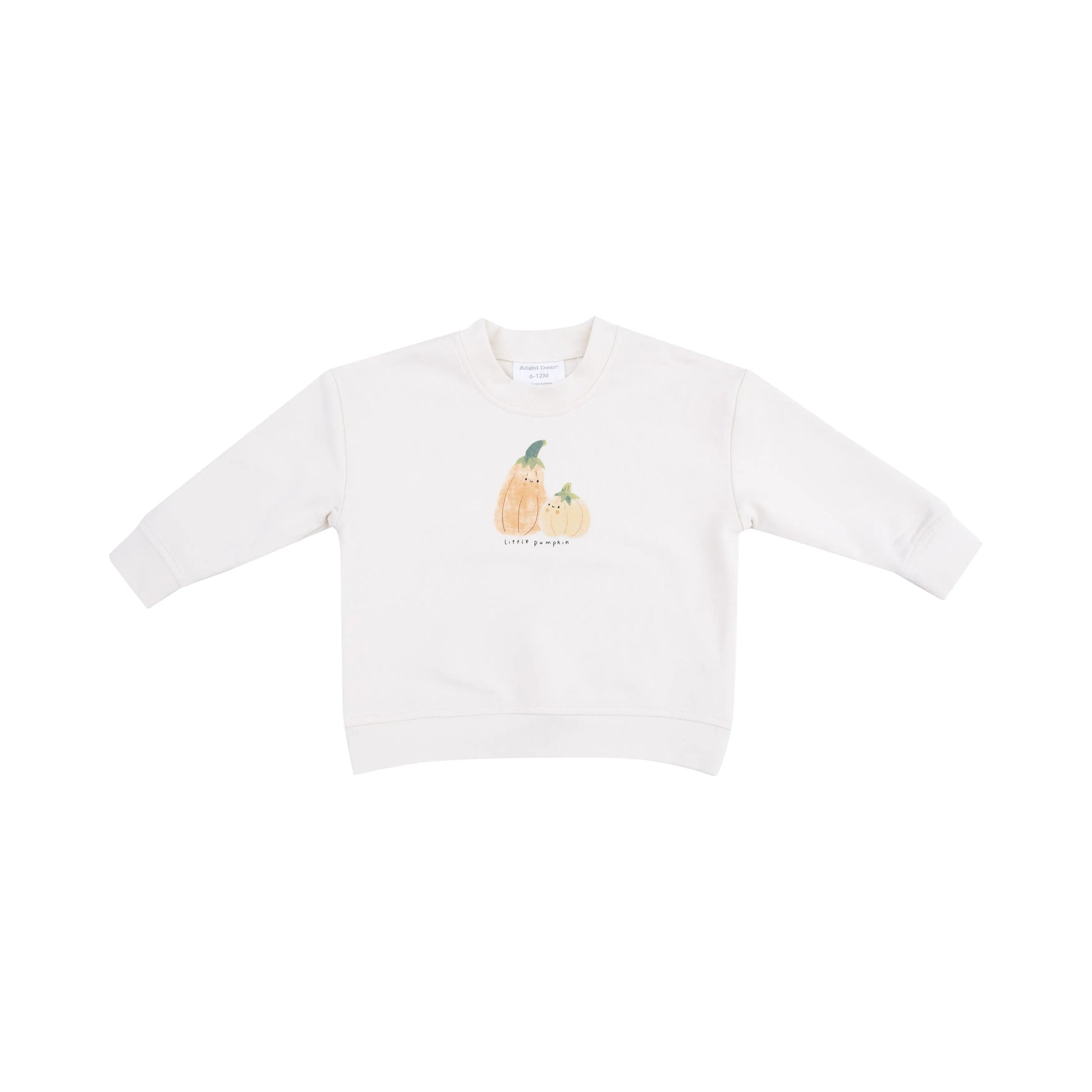 Little Pumpkin Drop Sleeve Sweatshirt for Fall Cozy Angel Dear Everetts Place: Online Boutique