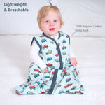 LollyBanks Adventure is calling Baby Sleep Sack, 100% Organic Cotton - 