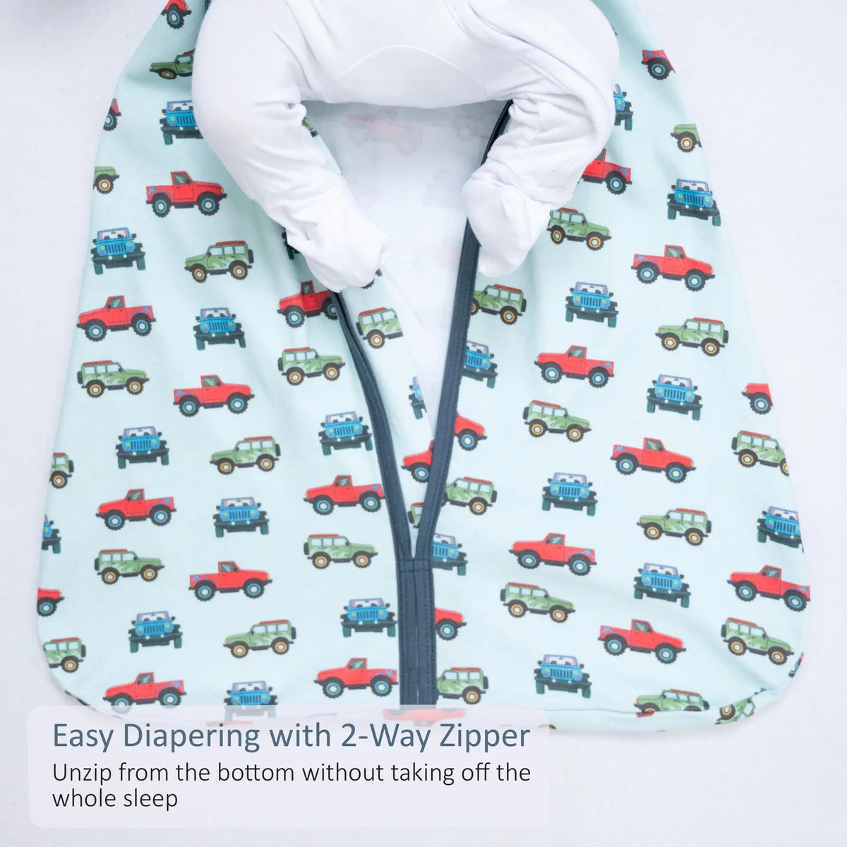 LollyBanks Adventure is calling Baby Sleep Sack, 100% Organic Cotton - 