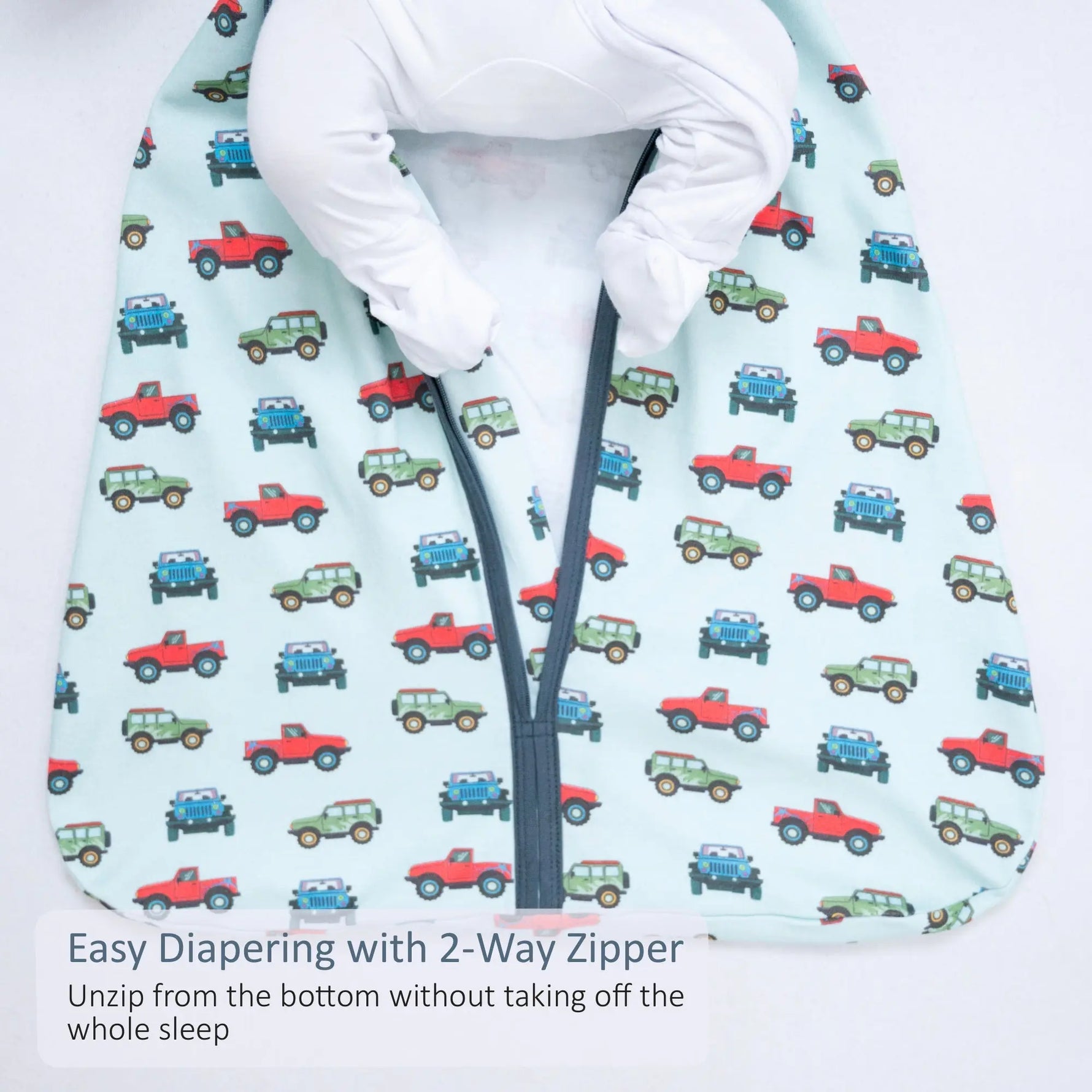 LollyBanks Adventure is calling Baby Sleep Sack, 100% Organic Cotton - 