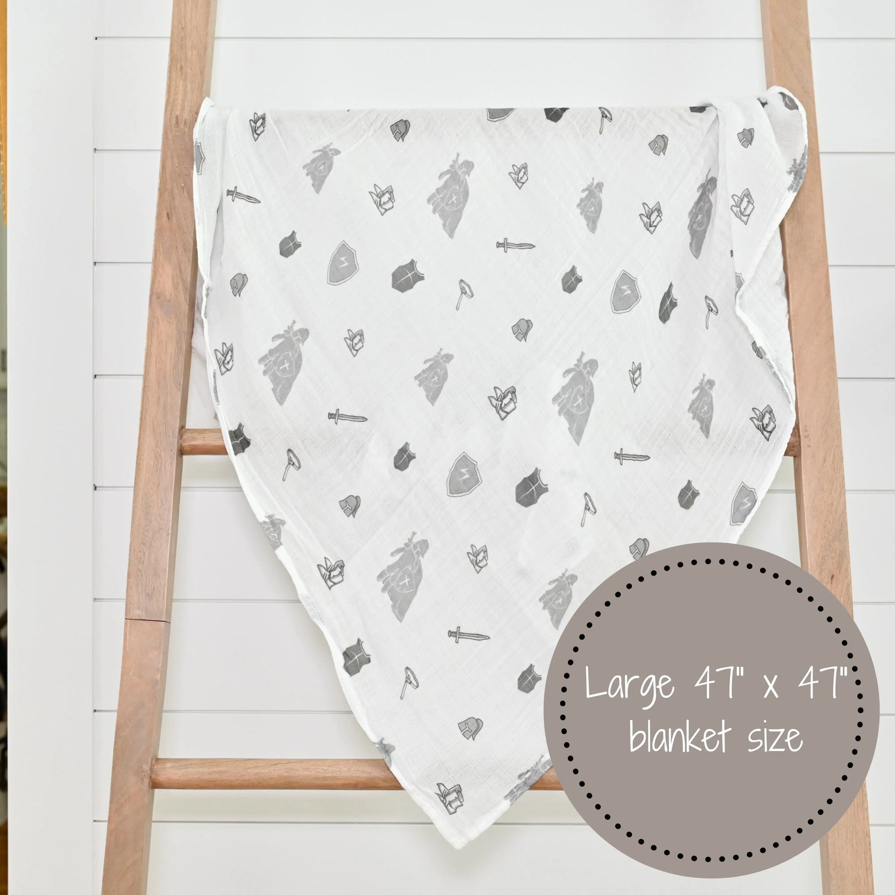 LollyBanks Armor of God Baby Swaddle Blanket - 
