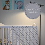 LollyBanks Baby Shark Muslin Swaddle Blanket - 