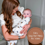 LollyBanks Life Is Better In Boots Baby Sleep Swaddle Organic Cotton - 