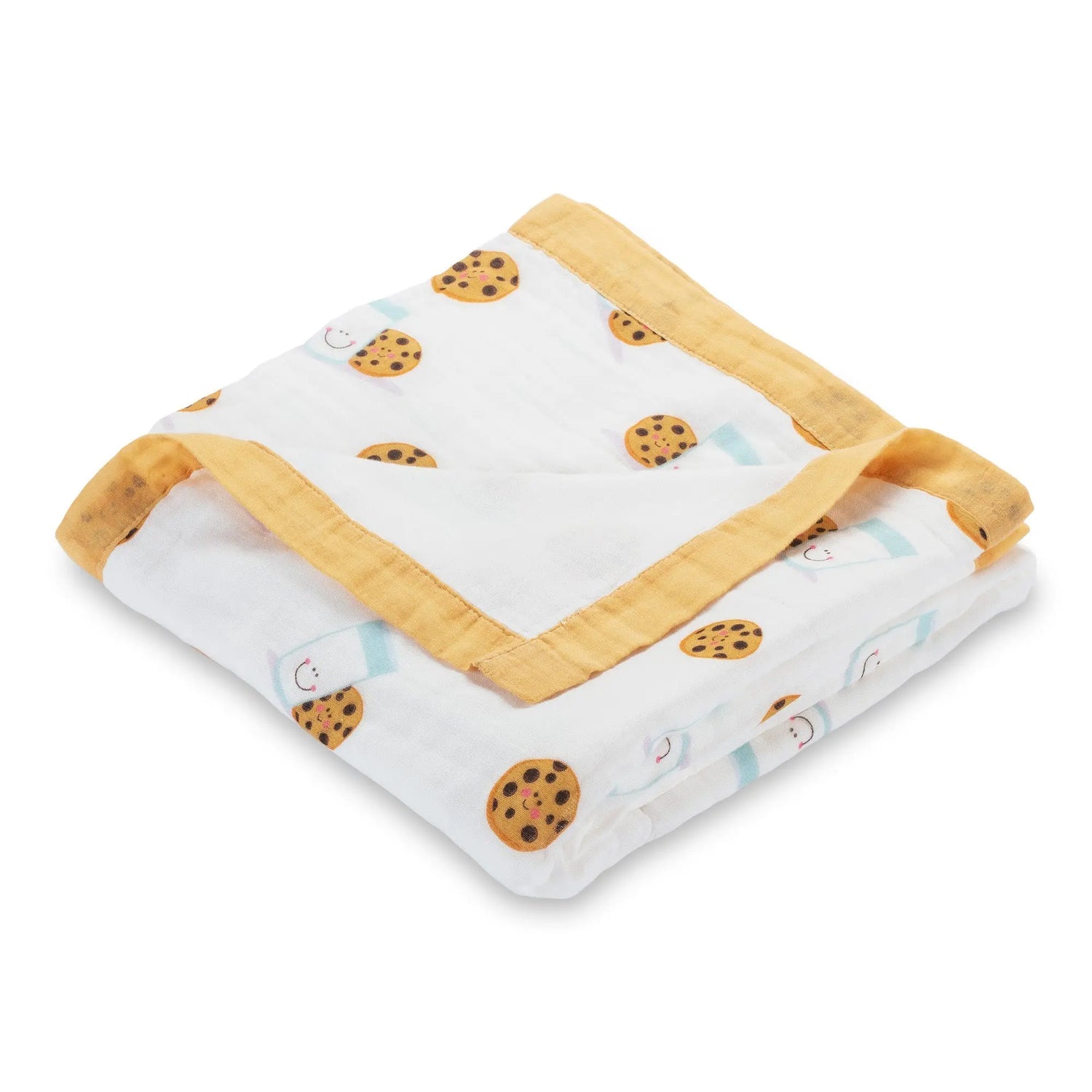 LollyBanks Bamboo Milk and Cookies Quilt - You Complete Me - 