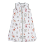 LollyBanks Bear Hugs Baby Sleep Sack, 100% Organic Cotton - 