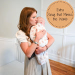 LollyBanks Bear Hugs Baby Sleep Swaddle 100% Organic Cotton - 