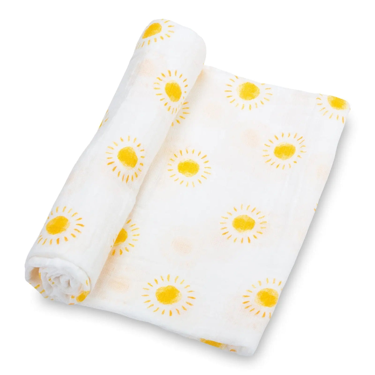 LollyBanks Beautiful Day Baby Muslin Swaddle Blanket - 