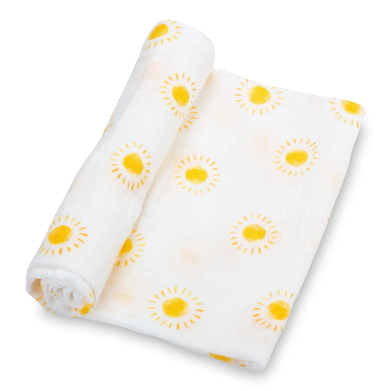 LollyBanks Beautiful Day Baby Muslin Swaddle Blanket - 