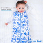 LollyBanks A Peony For Your Thoughts Baby Sleep Sack, 100% Organic Cotton - 