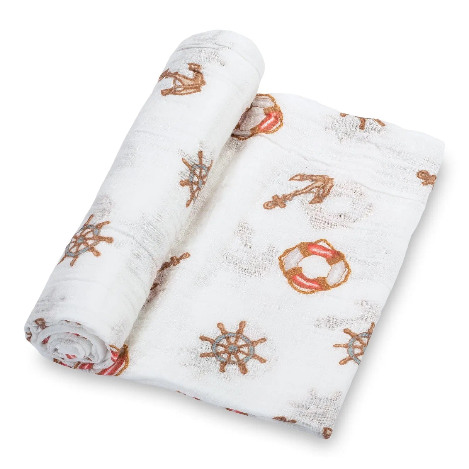 Ships Ahoy Swaddle Blanket - Linens | Everetts Place