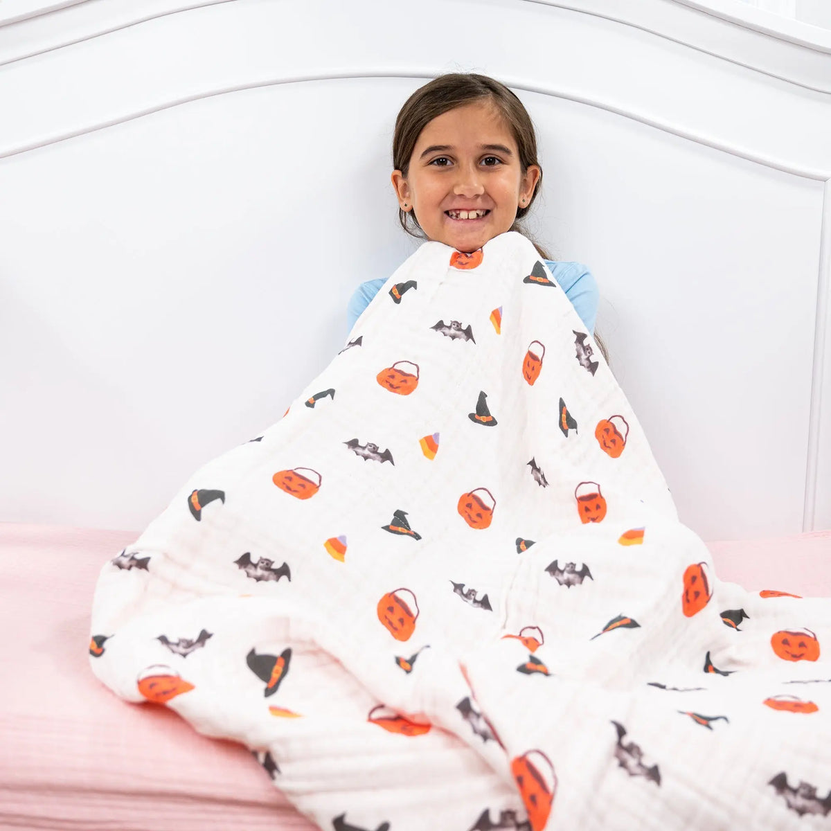 LollyBanks Boo - tiful Dreams Muslin Baby Blanket - 