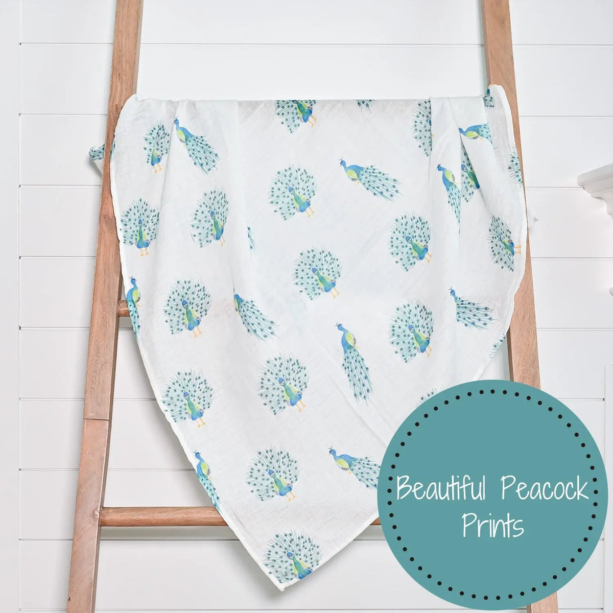 LollyBanks Born to Stand Out Baby Swaddle Blanket - 
