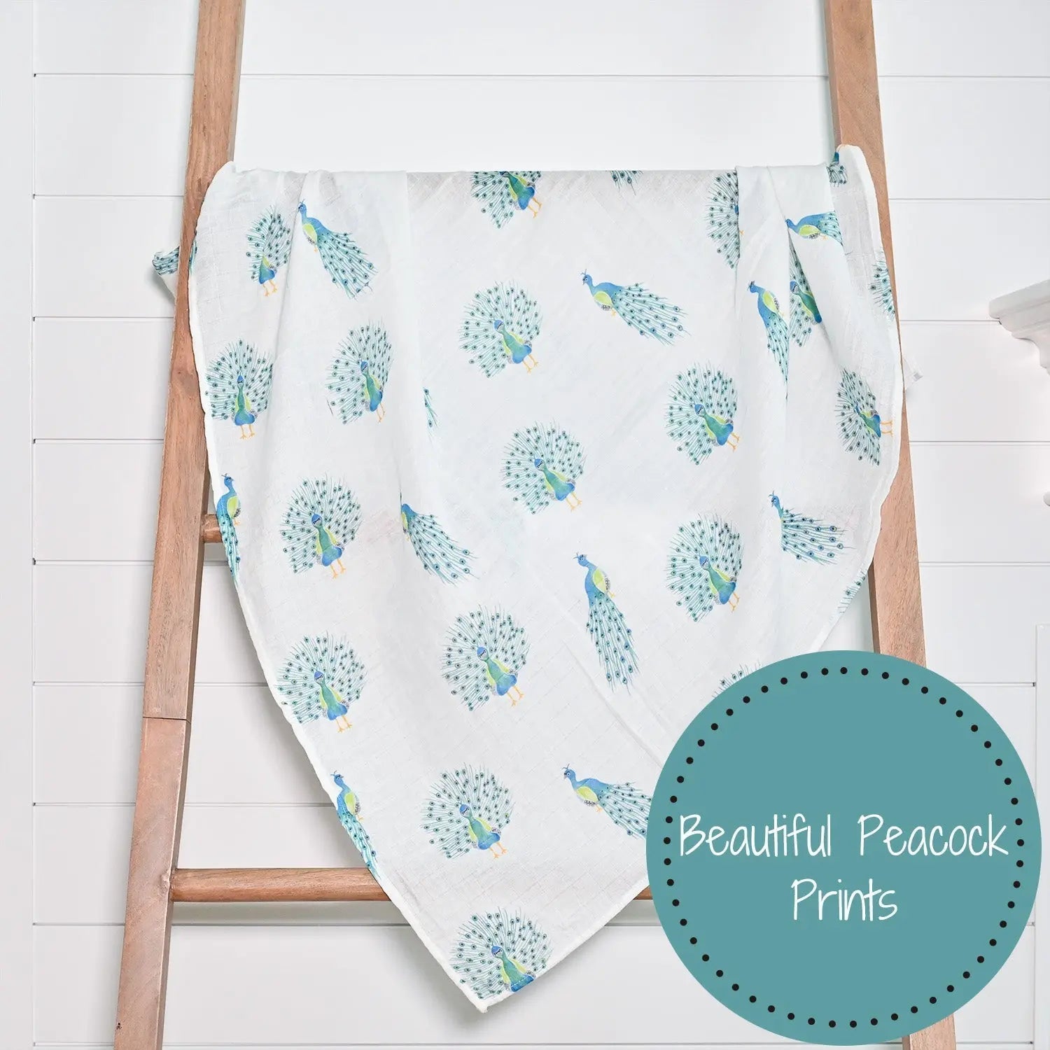 LollyBanks Born to Stand Out Baby Swaddle Blanket - 