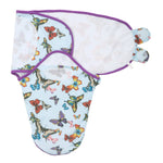LollyBanks Butterfly Baby Sleep Swaddle 100% Organic Cotton - 