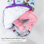 LollyBanks Butterfly Baby Sleep Swaddle 100% Organic Cotton - 